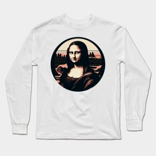 mona lisa smile Long Sleeve T-Shirt